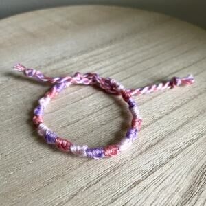 Jara Bracelet anklet trendy comfortable tie embroidery thread woven gift